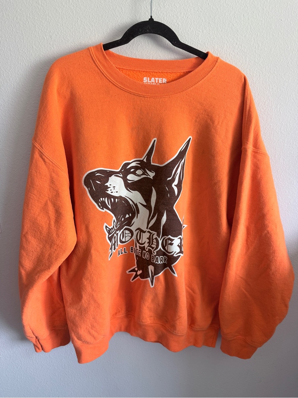 Slater Vintage "All Bite Mother" crewneck sweatshirt - Picture 2 of 6
